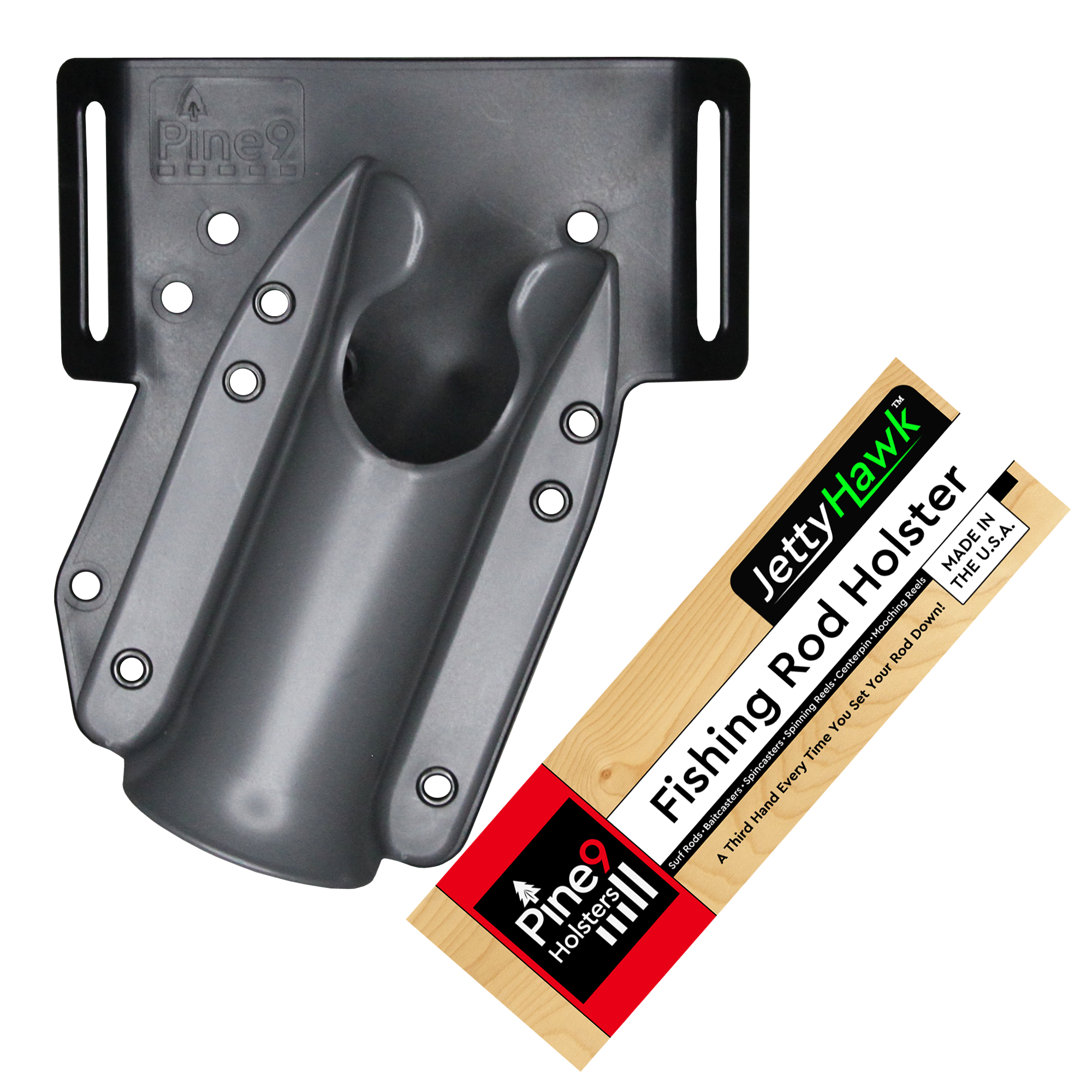 JettyHawk™ Fishing Rod Holster