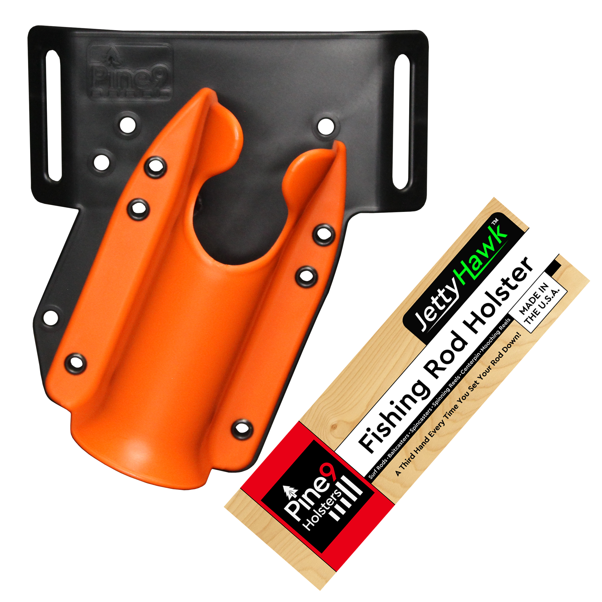 JettyHawk™ Fishing Rod Holster