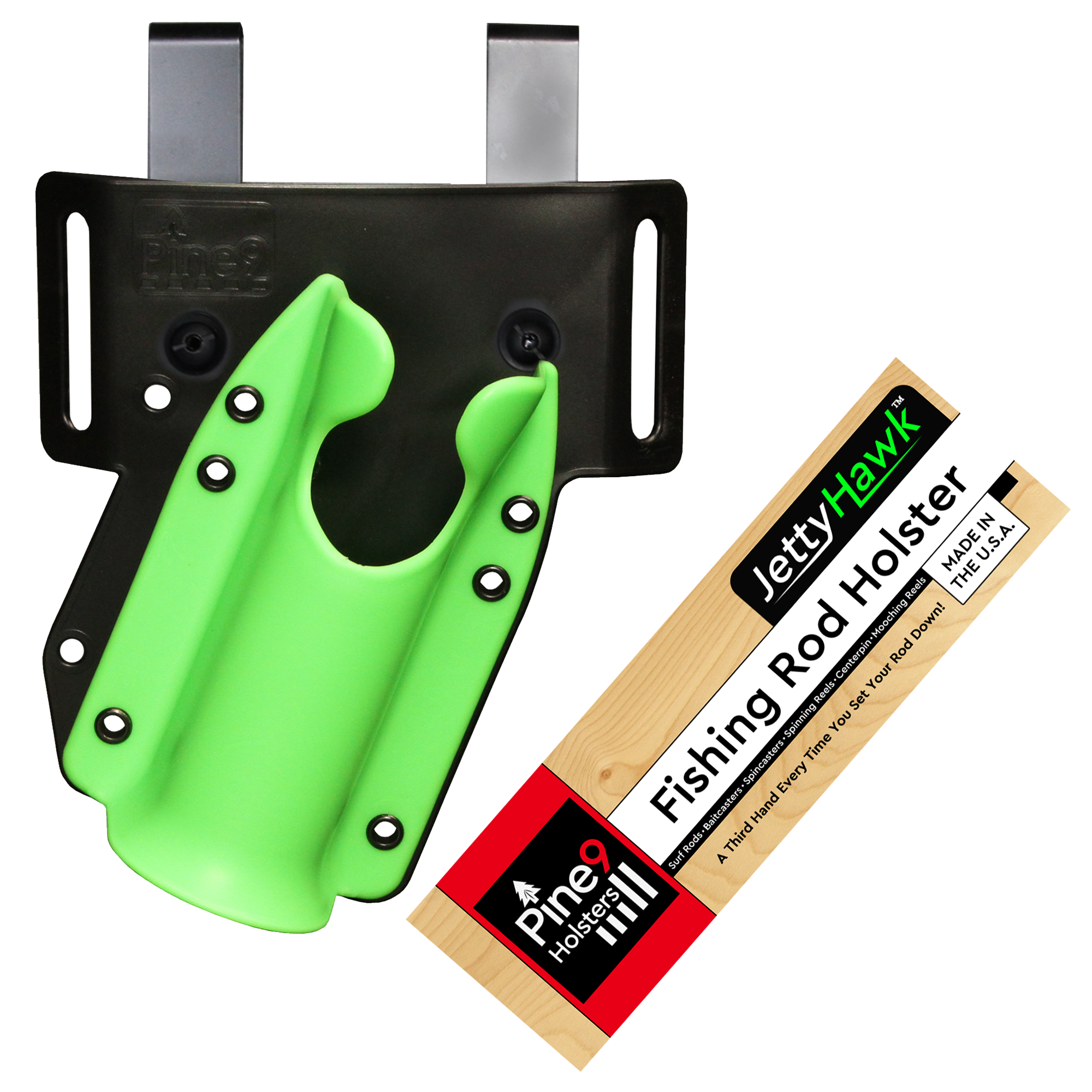 JettyHawk™ Fishing Rod Holster