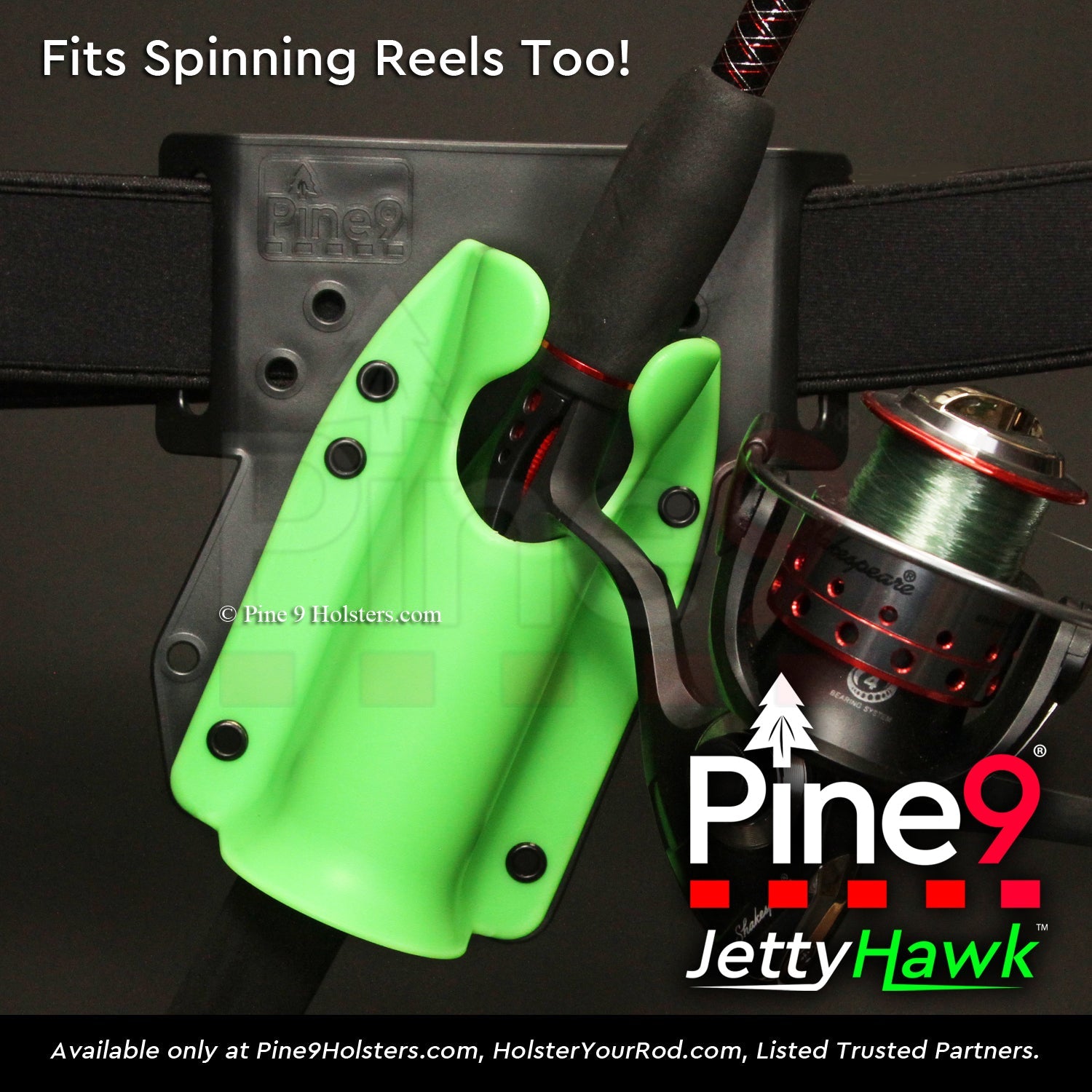 JettyHawk™ Fishing Rod Holster