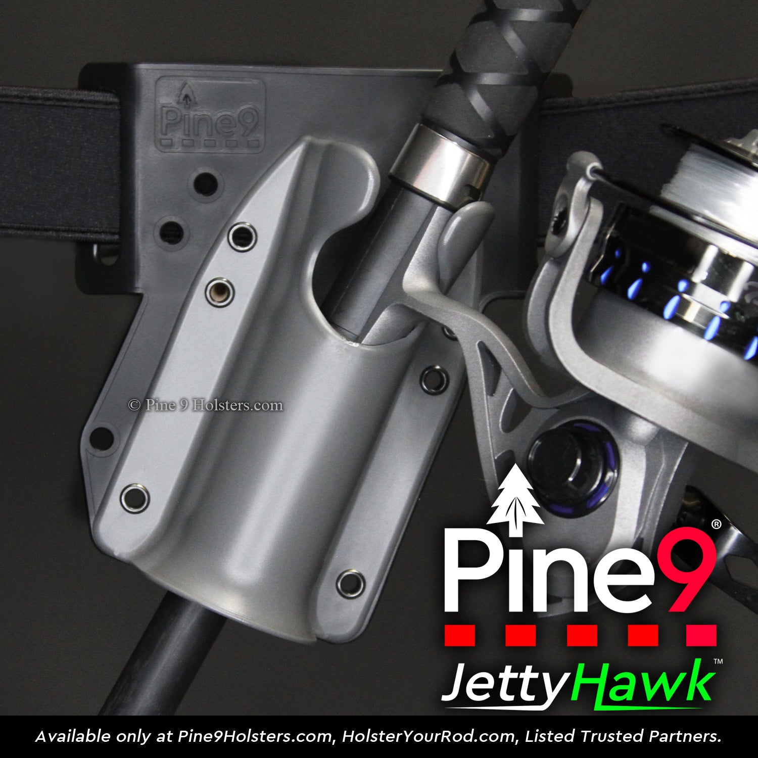 JettyHawk™ Fishing Rod Holster