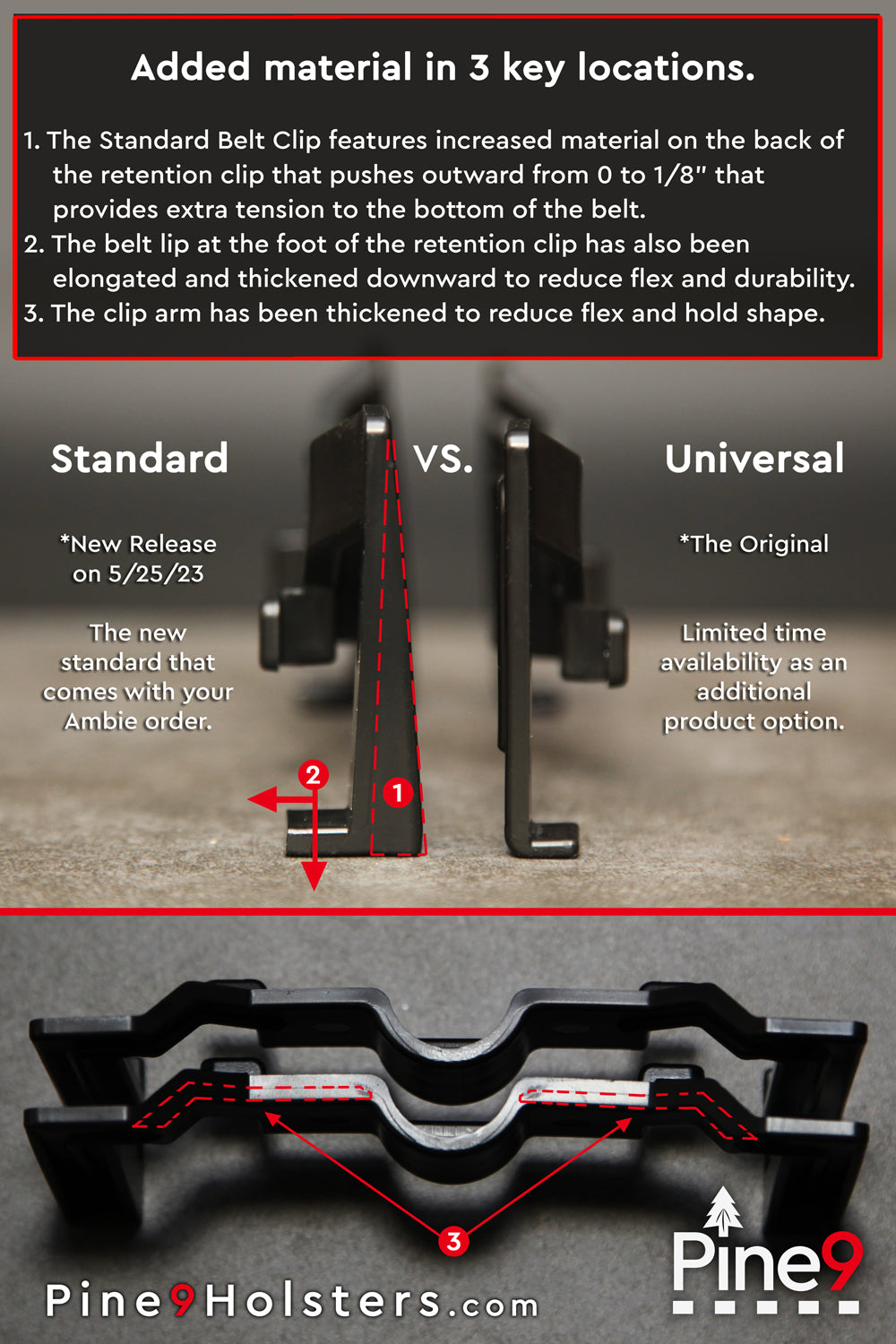 Ambie Universal Belt Clip