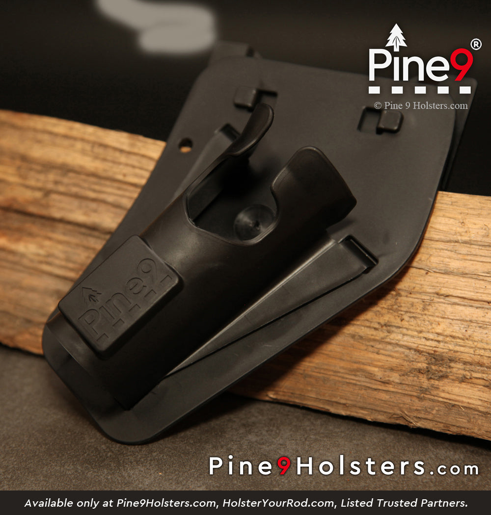 pine 9 JettyHawk fishing rod holster hands free hip rod hip holder fully assembled tactical black