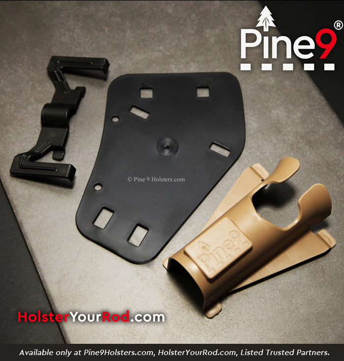pine 9 JettyHawk fishing rod holster hands free hip rod hip holder ambie parts