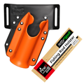 pine 9 JettyHawk fishing rod holster hands free hip rod hip holder orange  product photo