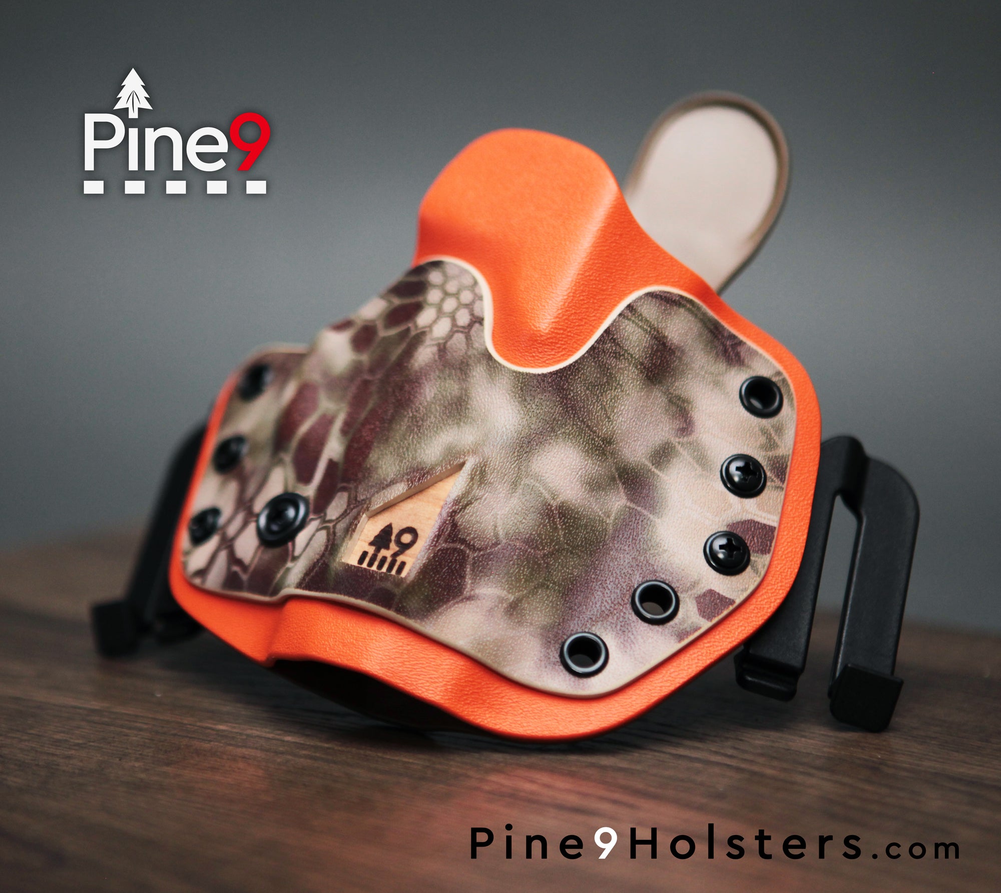 Pew Pew Holders – Pine 9 Fishing Rod Holsters